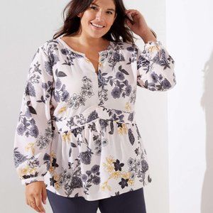 Loft Plus Peplum Blouse